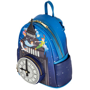 Loungefly Disney Peter Pan Glow Clock Mini Backpack