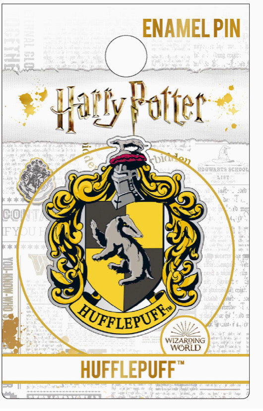Harry Potter Hufflepuff Crest Pins