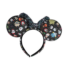 Loungefly Disney The Nightmare Before Christmas AOP Ears Headband