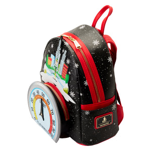Loungefly Elf Clausometer Light Up Mini Backpack s
