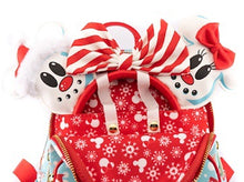 Loungefly Disney Minnie Mickey Snowman AOP Mini Backpack Headband Set