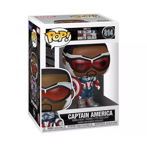 Funko POP! Marvel: The Falcon and the Winter Soldier Captain America