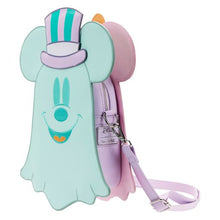 Loungefly Disney Pastel Ghost Minnie and Mickey GITD Double Sided Crossbody Bag