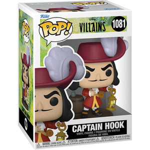 Funko Pop! Disney Villains: Captain Hook 1081 (pop protector included)