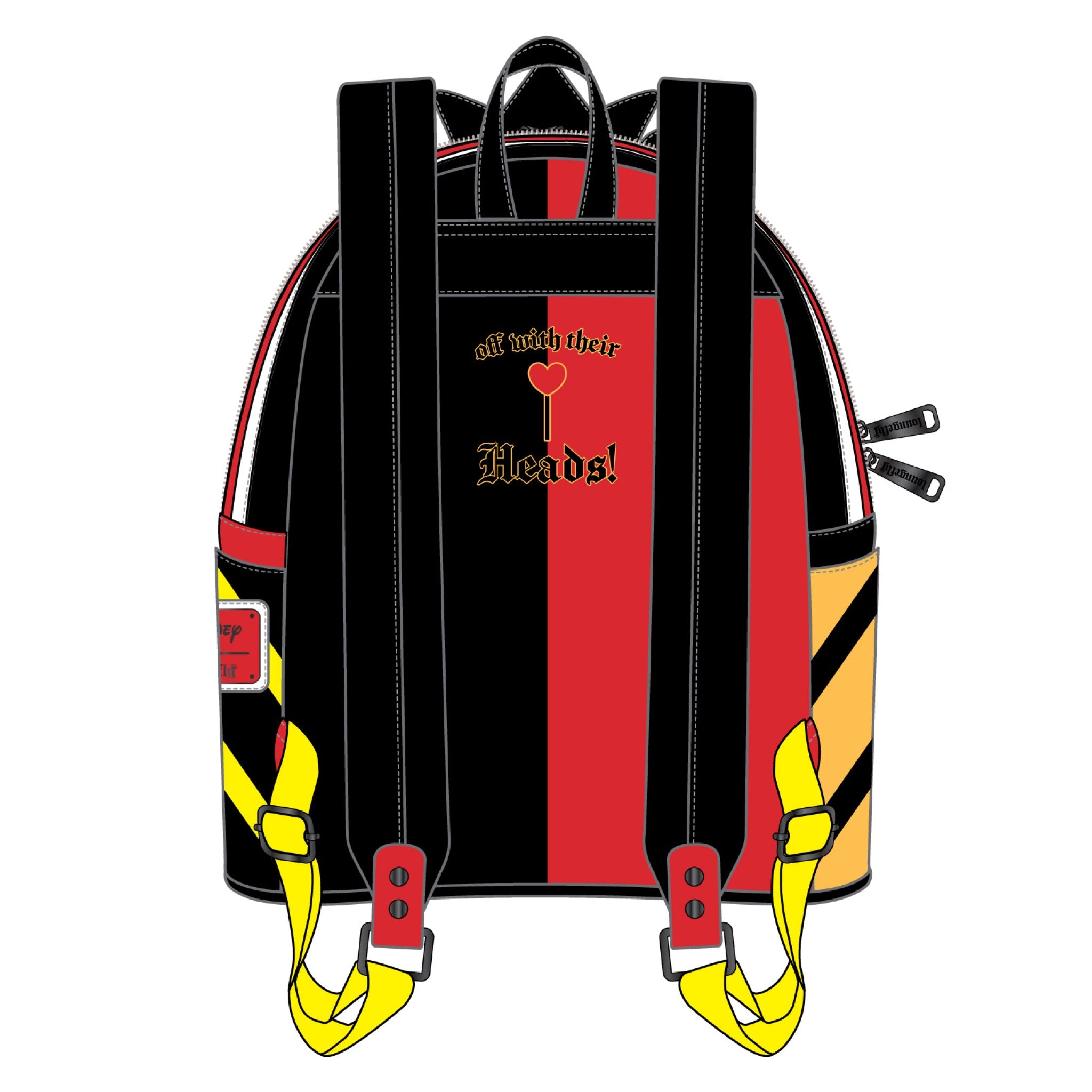 Loungefly Disney Villains Series Queen of Hearts Mini Backpack
