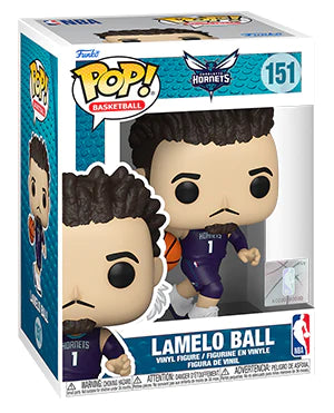 Funko Pop! NBA: Hornets - LaMelo Ball 151 (Pop Protector Included)
