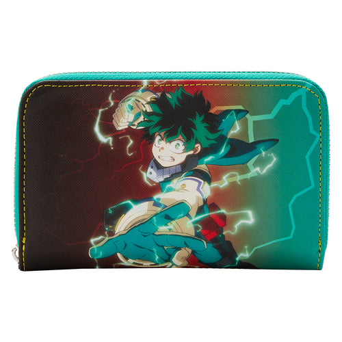 Loungefly My Hero Academia Deku Ziparound Wallet