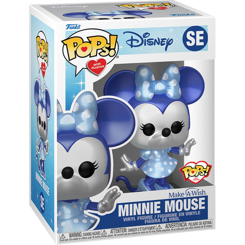 Funko Pops! With Purpose: Disney- Minnie Mouse SE Make a Wish (pop protector included)