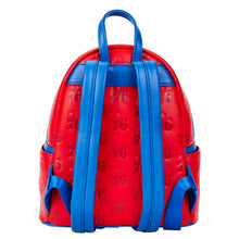 Loungefly NBA Philly 76ers Debossed Logo Mini Backpack