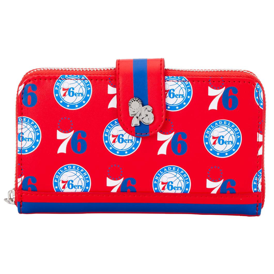 Loungefly NBA Philly 76ers Logo Wallet