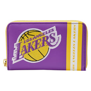 Loungefly NBA LA Lakers Patch Icons Ziparound Wallet