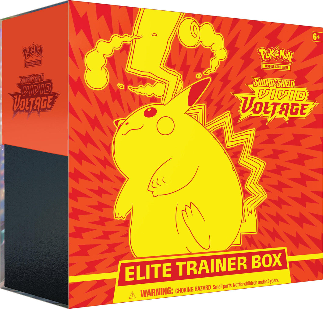 Pokemon: Trading Card Game Sword and Shield Vivid Voltage Elite Trainer Box