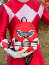 Loungefly Red Power Ranger Cosplay Mini Backpack- Toyz N Fun Exclusive