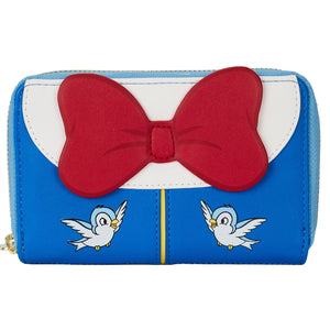 Loungefly Disney Snow White Cosplay Bow Ziparound Wallet