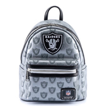 Loungefly Nfl Las Vegas Raiders Logo Aop Mini Backpack