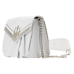 Preorder Loungefly Star Wars Princess Leia White Cosplay Chain Strap Crossbody Bag