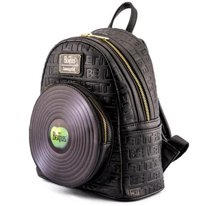 Loungefly  The Beatles Let It Be Vinyl Record Mini Backpack