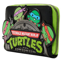 Loungefly Teenage Mutant Ninja Turtle  Sewer Cap Zip Around Wallet