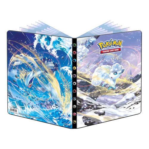 Pokemon Sword and Shield 12 Lugia and Alolan Vulpix 9-Pocket Portfolio