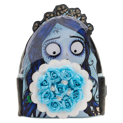 Loungefly Corpse Bride Emily Bouquet Mini Backpack s