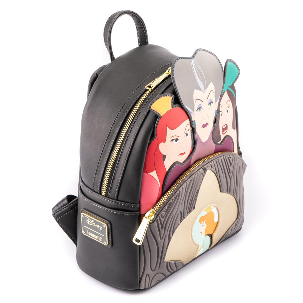 Loungefly Disney Villains Scene Evil Stepmother and Stepsisters Mini Backpack - Thumbnail 2
