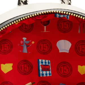 Loungefly Disney Pixar Ratatouille 15th Anniversary Little Chef Mini Backpack