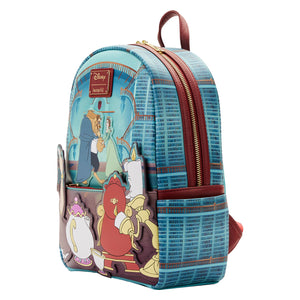Loungefly Disney Beauty and the Beast Library Scene Mini Backpack S