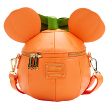 Loungefly Disney Glow Face Pumpkin Minnie Figural Crossbody Bag s