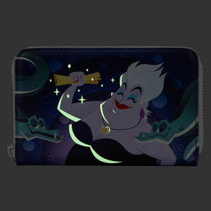 Disney The Little Mermaid Ursula Lair Ziparound Wallet