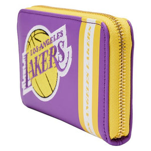 Loungefly NBA LA Lakers Patch Icons Ziparound Wallet