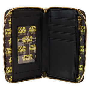 Loungefly Star Wars Episode Two Attack of the Clones Scene Ziparound Wallet