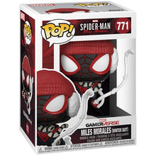 Spider-Man Miles Morales Game Winter Suit Pop! Vinyl Figure 771 (Pop Protector Included)