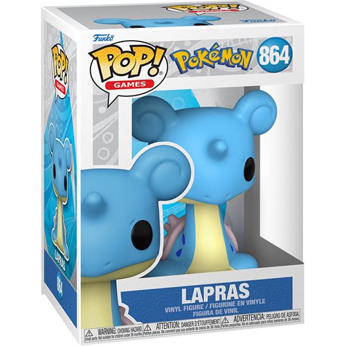 Funko Pop! Games: Pokemon- Lapras 864 (Pop Protector Included)