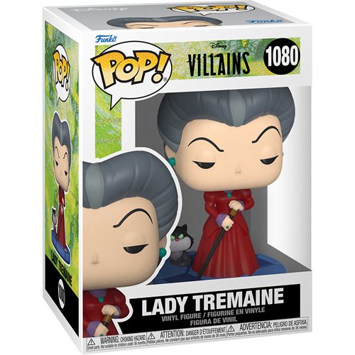 Funko Pop! Disney: Villains Lady Tremaine 1080 (Pop Protector Included)
