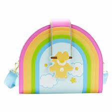 Loungefly Care Bears Rainbow Swing Crossbody Body Bag