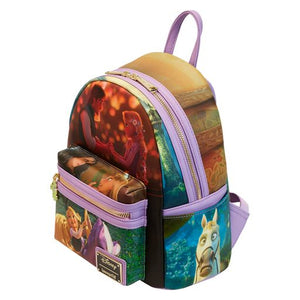 Loungefly Disney Rapunzel Princess Scene Mini Backpack