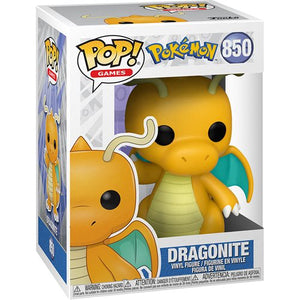 Pokemon Dragonite Pop! Vinyl Figure 850 (Pop Protector Included)