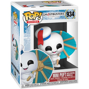 Ghostbusters 3: Afterlife Mini Puft with Cocktail Umbrella Pop! Vinyl Figure