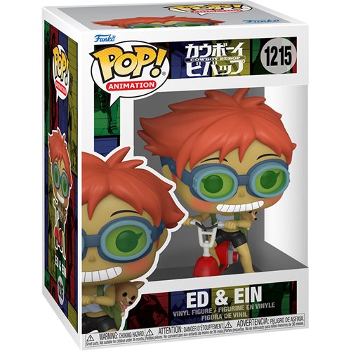 Funko Pop! Cowboy Bebop Ed and Ein Pop! Vinyl Figure 1215 (Pop Protect –  Shop Toyz N Fun