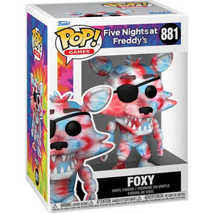 Funko POP! Games: Five Nights at Freddy's Tie-Dye Foxy 881 (Pop Protector Included)