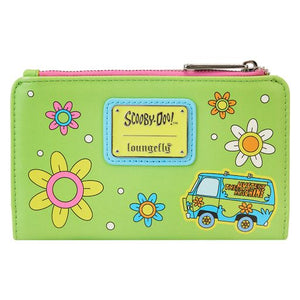 Loungefly Scooby Doo Psychedelic Monster Chase GITD Flap Wallet
