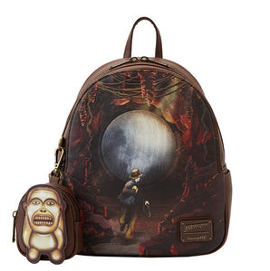 Loungefly Indiana Jones Raiders Mini Backpack with Coin Purse
