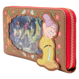 Loungefly Disney Snow White Lenticular Series Ziparound Wallet