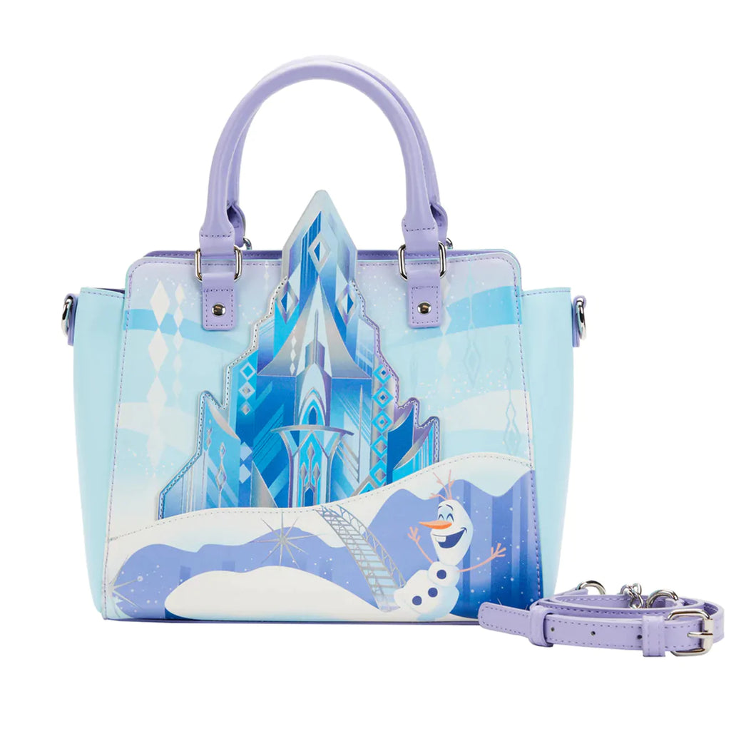 Loungefly Disney Frozen Princess Castle Crossbody Bag