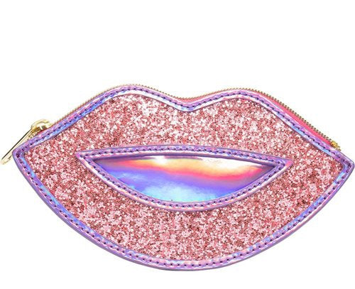 LOUNGEFLY WWE WrestleMania Bianca Belair Lips Wallet - Convention Exclusive  | MadBagger.com Loungefly Authorized Retailer