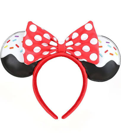 Loungefly Disney Minnie Sweets Sprinkle Ears Headband