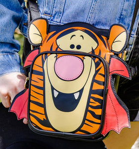Loungefly Disney Winnie The Pooh Halloween Tigger Cosplay Passport Bag