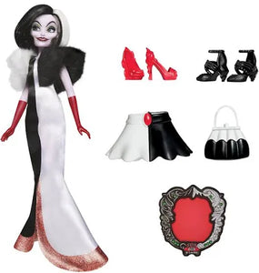 Hasbro Disney Villains Cruella De Vil Fashion Doll