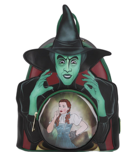 Preorder the Vaulted Loungefly WOZ Wicked Witch Cosplay Mini Backpack