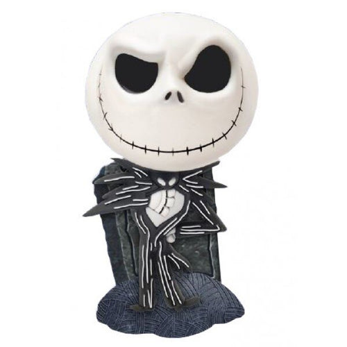 Nightmare Before Christmas Jack Skellington Coin Bank On Tomb